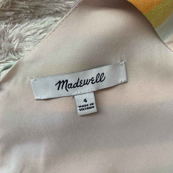 MADEWELL Striped Scoop-Back Dress - Picture 5 of 12